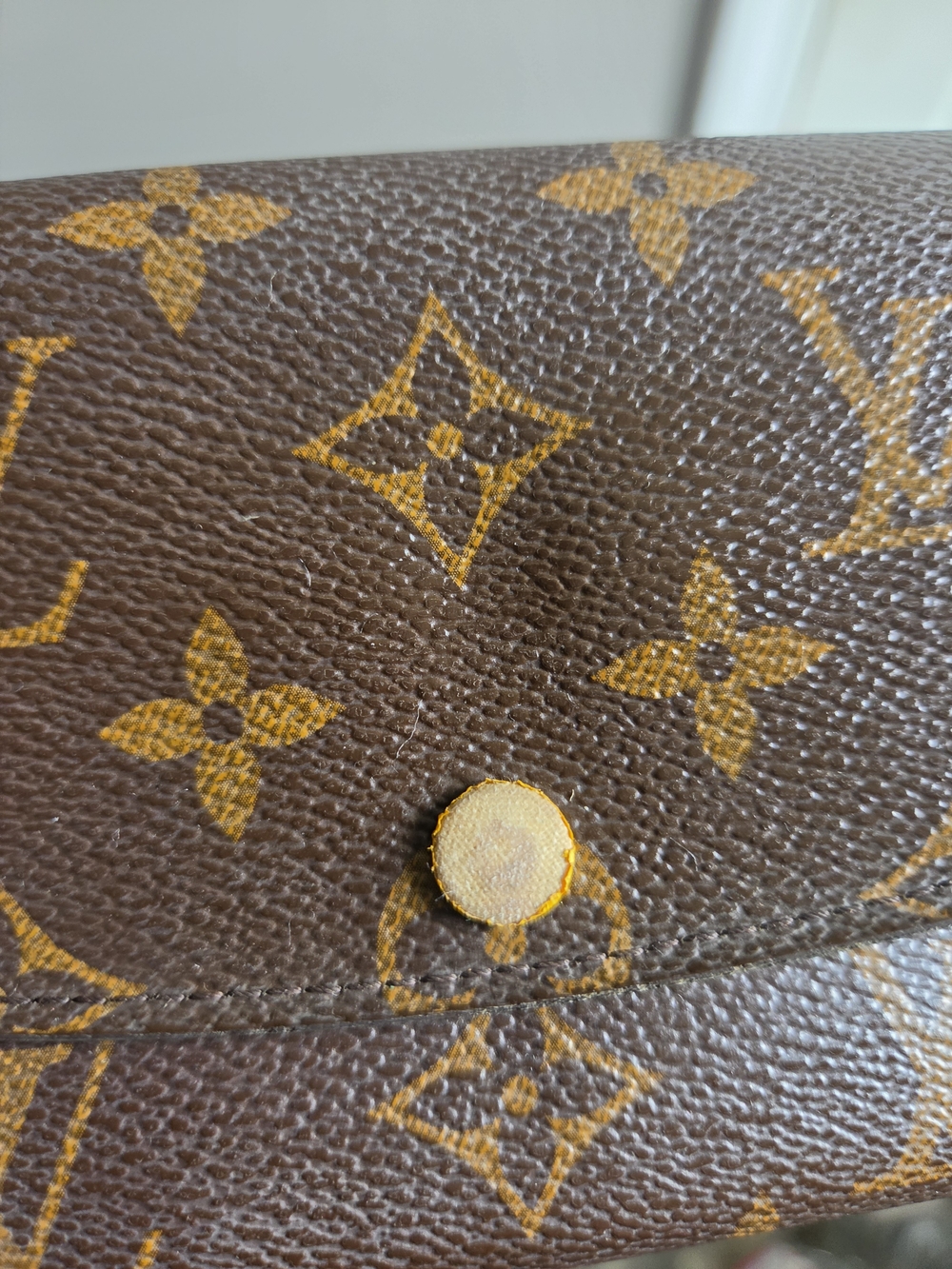 100% Authenic Louis Vuitton Emilie Monogram Wallet Brown With COA - Picture 15 of 16